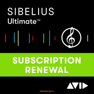 Sibelius Ultimate Subscription Renewal Canada