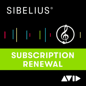 Sibelius 1-Year Subscription Renewal