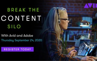 Break The Content Silo with Avid and Adobe – Sept 24