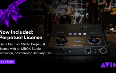Get More with Avid MBOX: Free Pro Tools Studio License Offer!