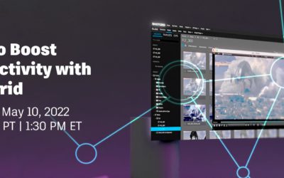 You’re Invited to this Live Stream:  “How to Boost Productivity with ShotGrid”