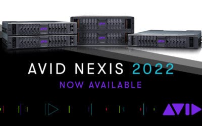 Avid Ships New Faster, Cloud-Ready NEXIS F-series Storage for Media Production