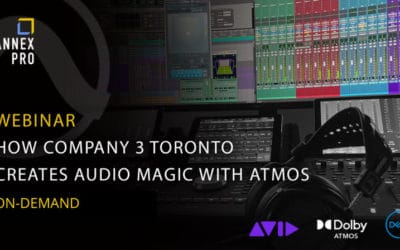 How Company 3 Toronto Creates Audio Magic with Atmos On-Demand