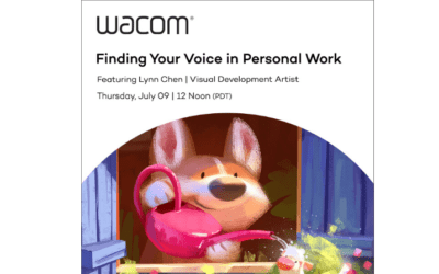 Wacom Webinar: Finding Your Voice in Personal Work with Lynn Chen July 9 @ 12:00 pm – 2:00 pm