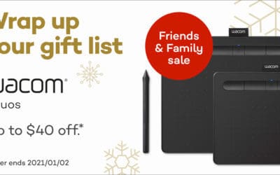 Find your gift: Save up to $40 off Wacom Intuos