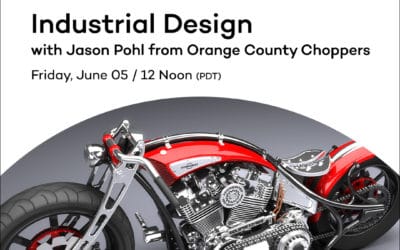 Webinar: Orange County Choppers Creative Lead and Industrial Designer Jason Pohl June 5 @ 12:00 pm – 2:00 pm